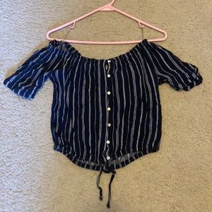 Ardene Off-The-Shoulder Crop Top